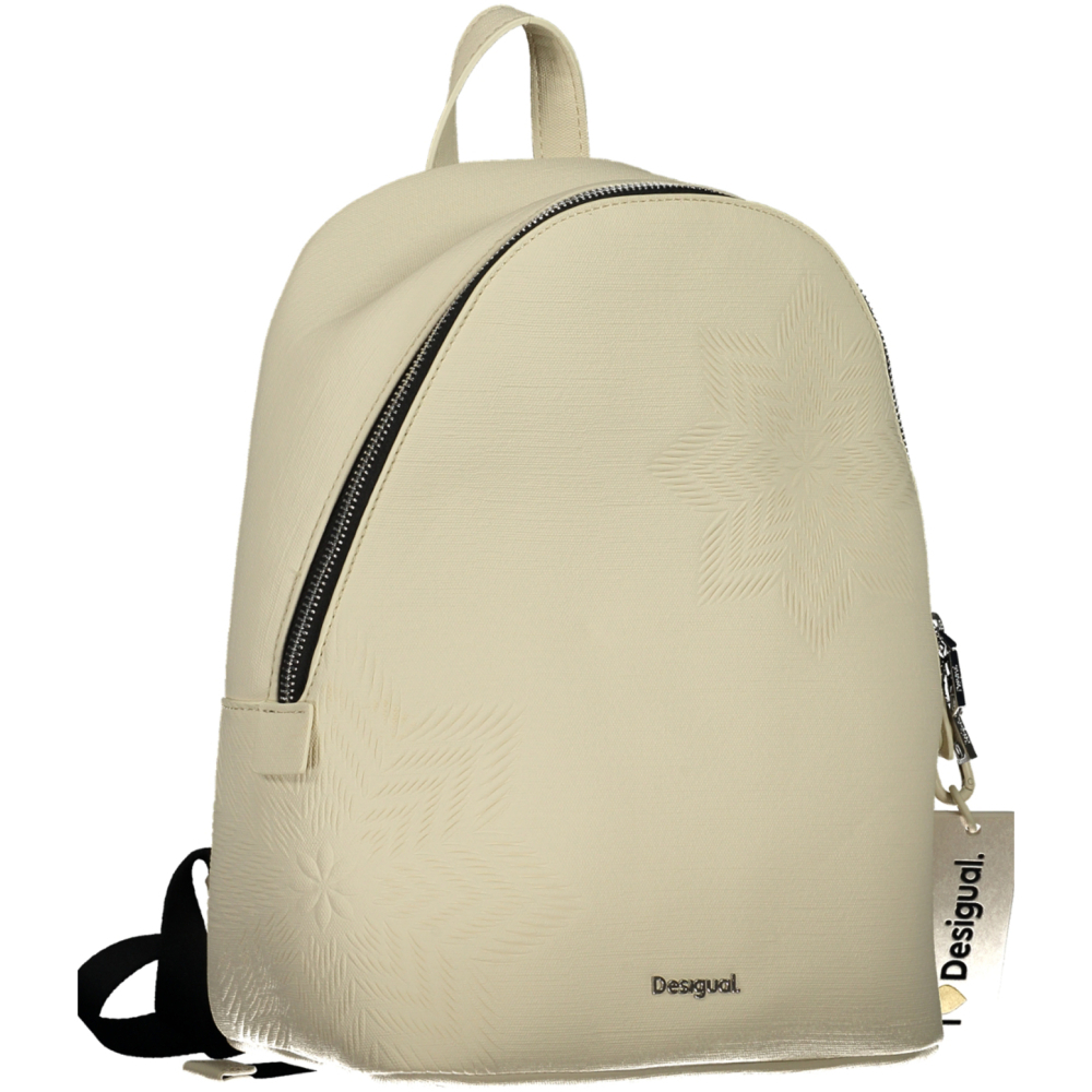 DESIGUAL WHITE WOMEN'S BACKPACK