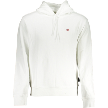 NAPAPIJRI MEN'S WHITE HOODIE