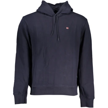 NAPAPIJRI MEN'S NAVY BLUE HOODIE