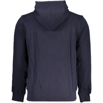 NAPAPIJRI MEN'S NAVY BLUE ZIPPED SWEATSHIRT