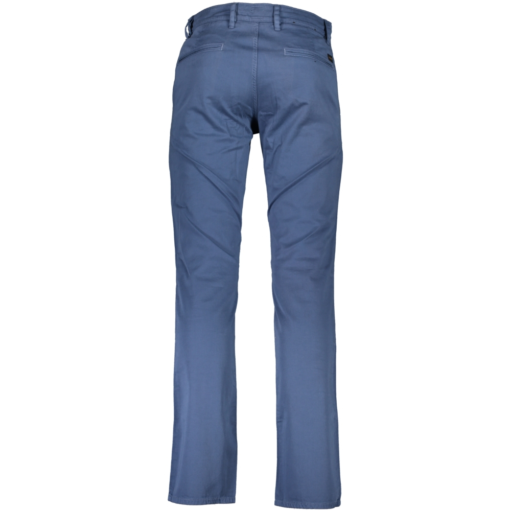 HUGO BOSS MEN'S BLUE SLIM FIT TROUSERS