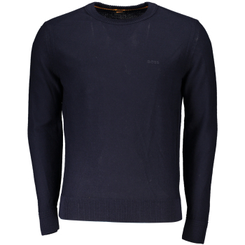 HUGO BOSS MEN'S BLUE SWEATER