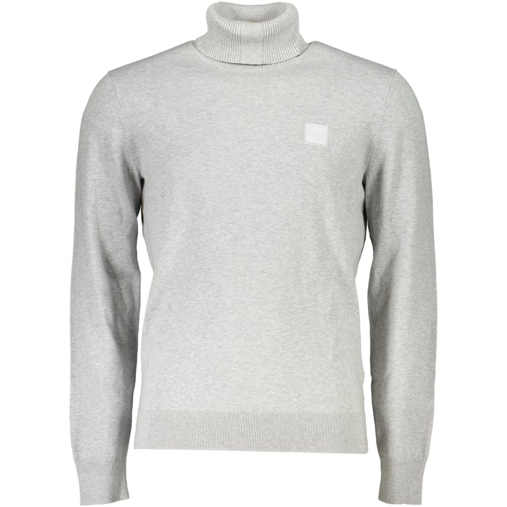 HUGO BOSS MEN'S GRAY SWEATER