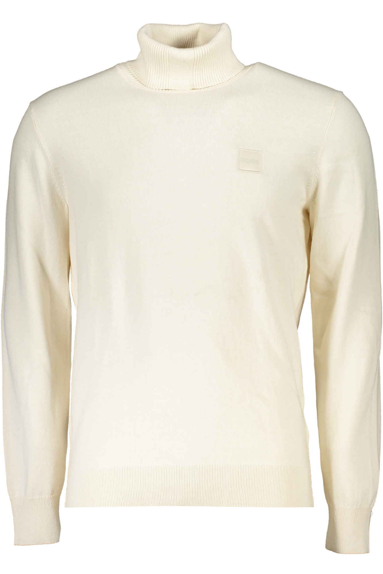 HUGO BOSS MEN'S WHITE SWEATER HUGO BOSS MEN'S WHITE SWEATER