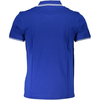 HARMONT & BLAINE MEN'S BLUE SHORT SLEEVED POLO SHIRT HARMONT & BLAINE MEN'S BLUE SHORT SLEEVED POLO SHIRT