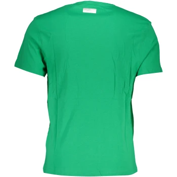 BIKKEMBERGS GREEN MEN'S T-SHIRT BIKKEMBERGS GREEN MEN'S T-SHIRT