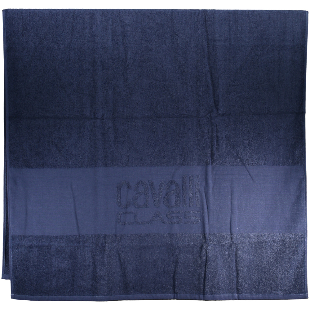 CAVALLI CLASS NAVY BLUE BEACH TOWEL