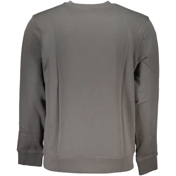 HUGO BOSS MEN'S GRAY ORGANIC COTTON SWEATSHIRT