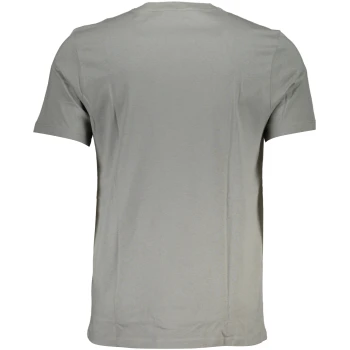 HUGO BOSS MEN'S GRAY ORGANIC COTTON T-SHIRT