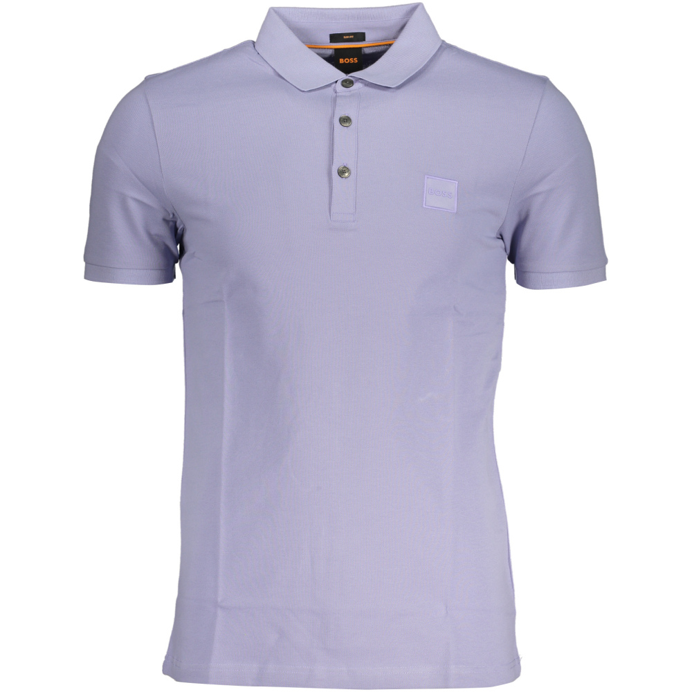 HUGO BOSS MEN'S SHORT SLEEVED ORGANIC COTTON POLO SHIRT