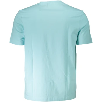 HUGO BOSS MEN'S BLUE ORGANIC COTTON T-SHIRT