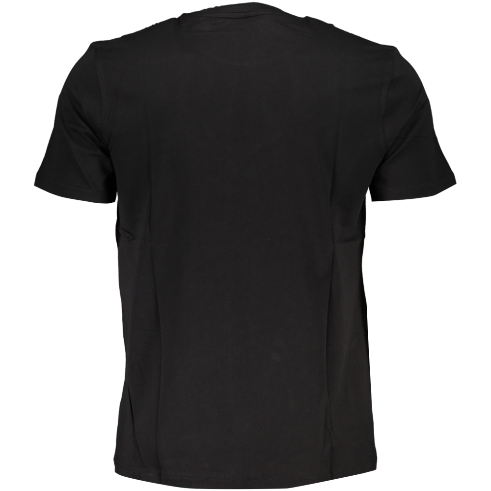 HUGO BOSS MEN'S ORGANIC COTTON BLACK T-SHIRT