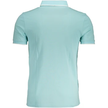 HUGO BOSS MEN'S BLUE SHORT SLEEVED POLO SHIRT
