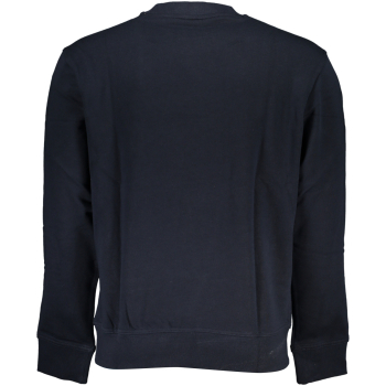 HUGO BOSS MEN'S NAVY BLUE LOGO SWEATSHIRT HUGO BOSS MEN'S NAVY BLUE LOGO SWEATSHIRT