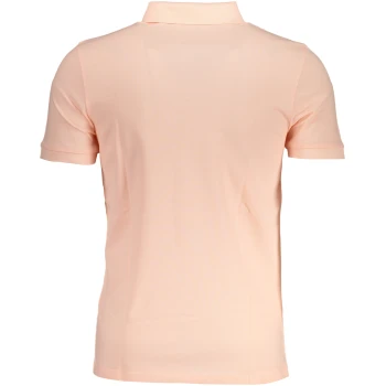 HUGO BOSS MEN'S SHORT SLEEVED PINK POLO SHIRT
