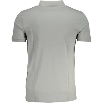 HUGO BOSS MEN'S GRAY SHORT SLEEVED POLO SHIRT HUGO BOSS MEN'S GRAY SHORT SLEEVED POLO SHIRT
