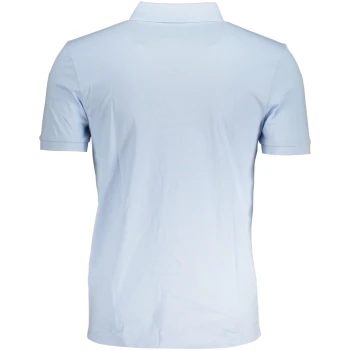 HUGO BOSS MEN'S BLUE SHORT SLEEVED POLO SHIRT