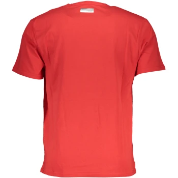 BIKKEMBERGS MEN'S RED LOGO T-SHIRT BIKKEMBERGS MEN'S RED LOGO T-SHIRT