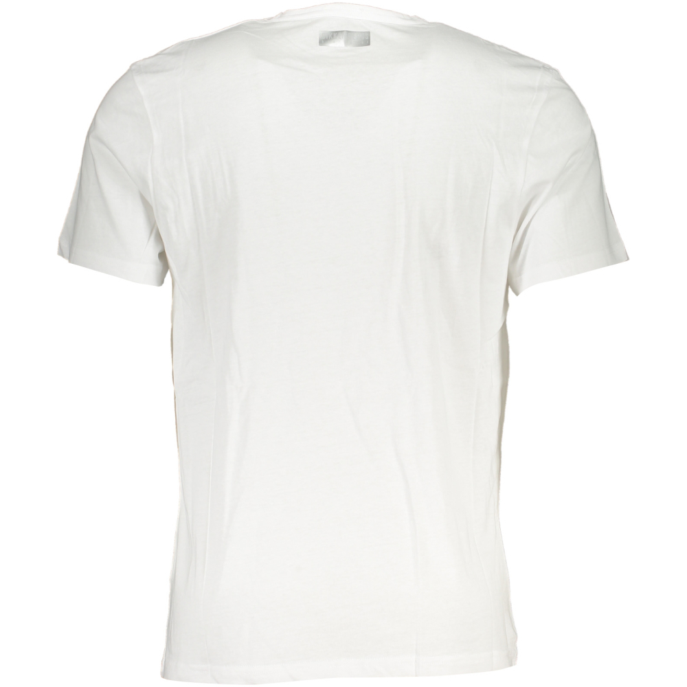 BIKKEMBERGS MEN'S WHITE T-SHIRT