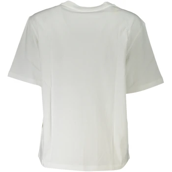 PATRIZIA PEPE WOMEN'S WHITE ORGANIC COTTON T-SHIRT PATRIZIA PEPE WOMEN'S WHITE ORGANIC COTTON T-SHIRT