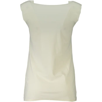 PATRIZIA PEPE WOMEN'S WHITE TANK TOP PATRIZIA PEPE WOMEN'S WHITE TANK TOP