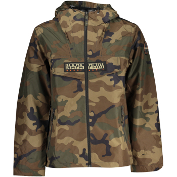 NAPAPIJRI MEN'S WHITE SHORT SLEEVED POLO SHIRT