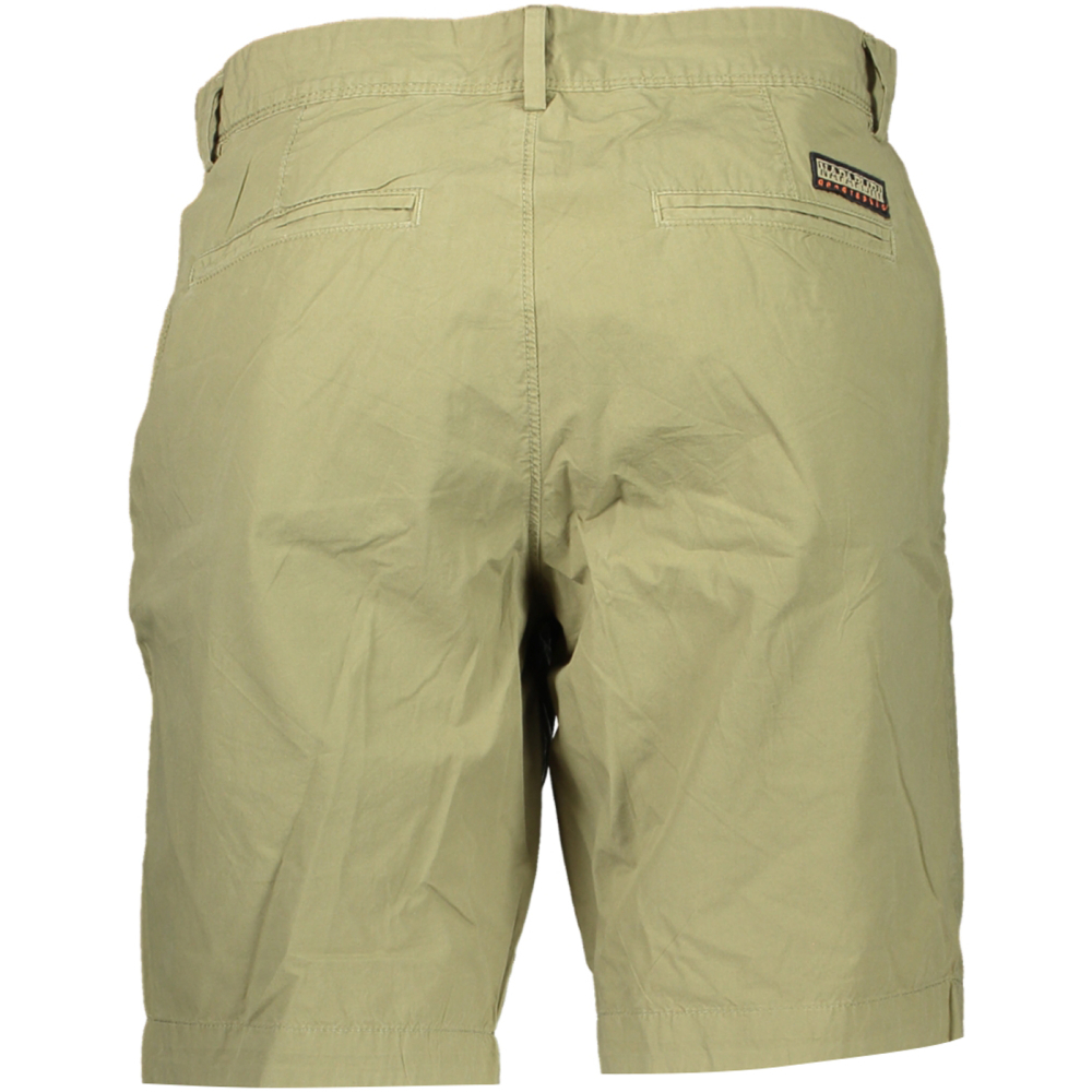 NAPAPIJRI MILITARY GREEN MEN'S BERMUDA PANTS