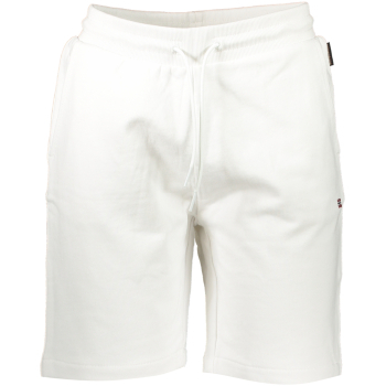 NAPAPIJRI MEN'S WHITE SHORT SPORTS PANTS