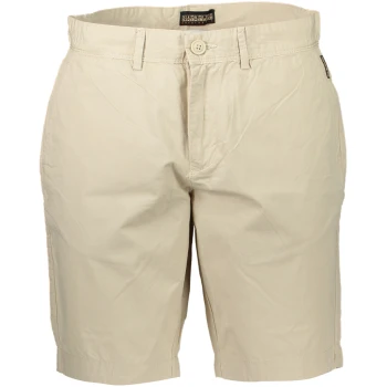 NAPAPIJRI MEN'S BEIGE BERMUDA PANTS