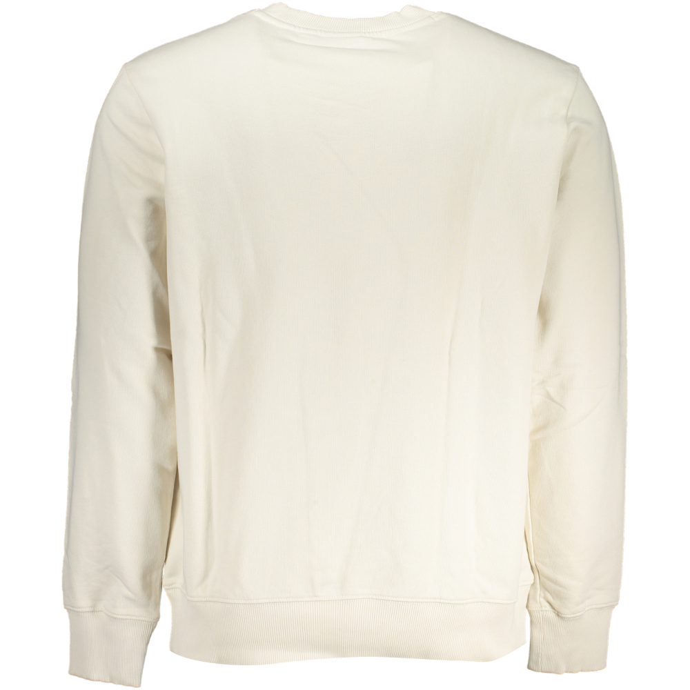 NAPAPIJRI MEN'S WHITE SWEATSHIRT