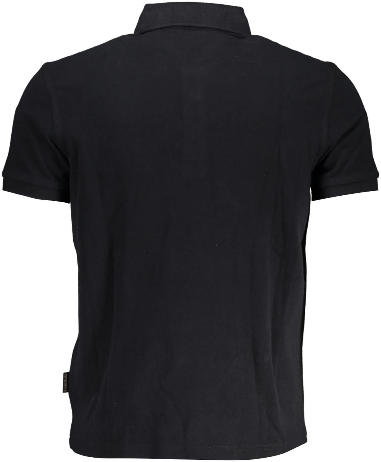 NAPAPIJRI MEN'S BLACK SHORT SLEEVED POLO SHIRT NAPAPIJRI MEN'S BLACK SHORT SLEEVED POLO SHIRT