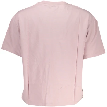 NAPAPIJRI WOMEN'S SHORT PINK T-SHIRT