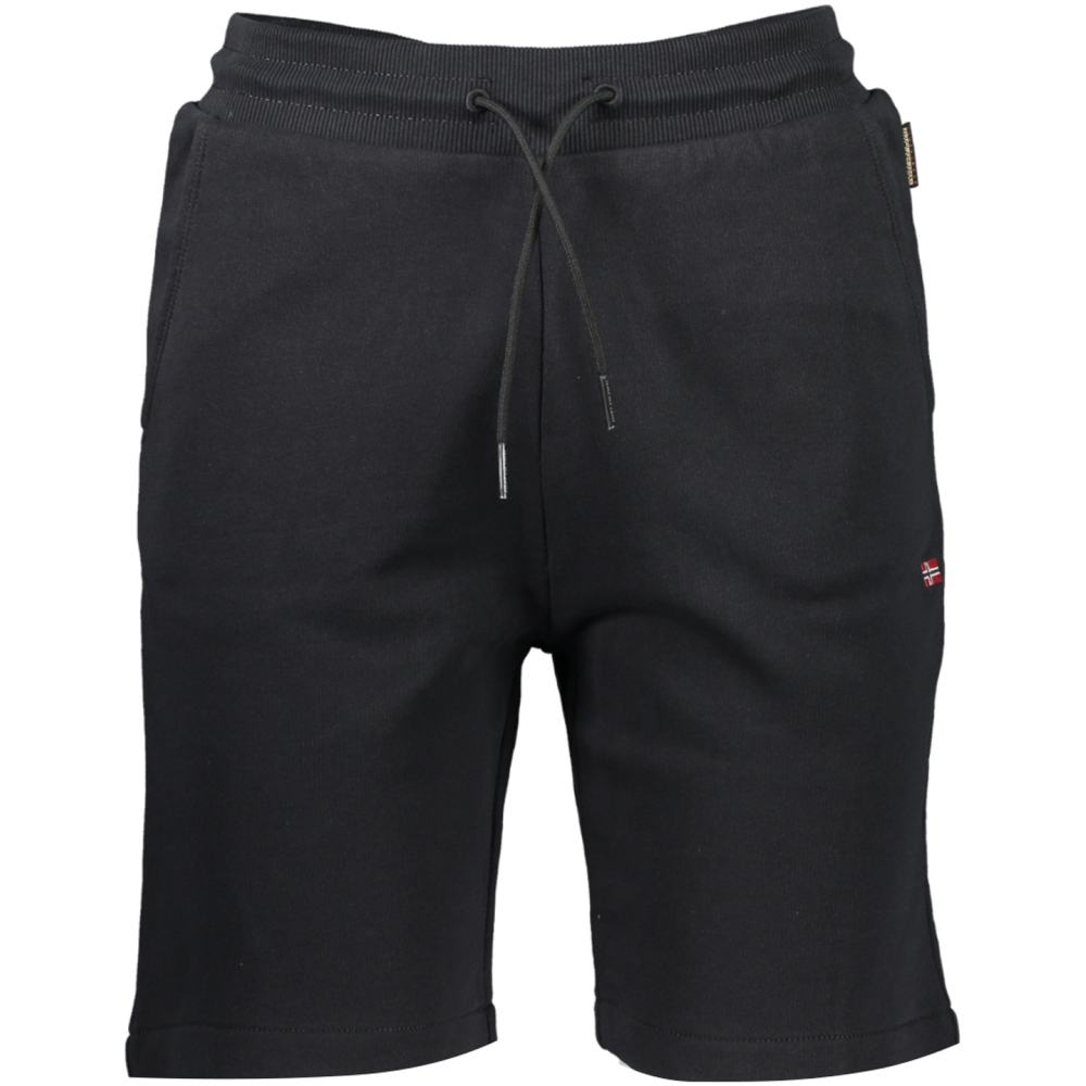 NAPAPIJRI MEN'S BLACK SPORTS SHORT PANTS