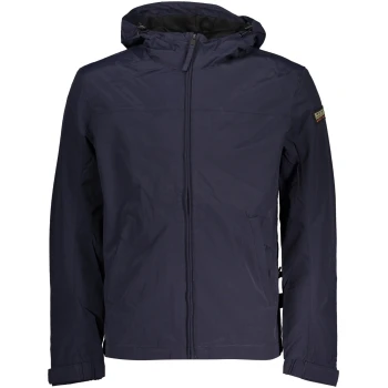 NAPAPIJRI MEN'S NAVY BLUE WATERPROOF JACKET