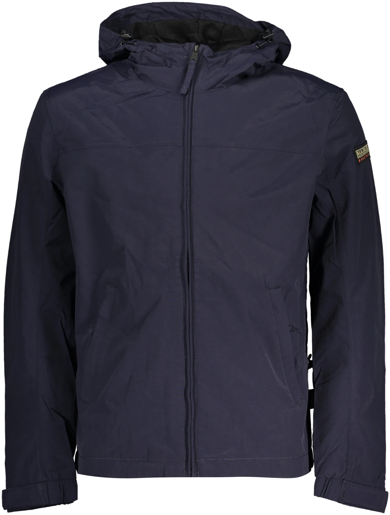 NAPAPIJRI MEN'S NAVY BLUE WATERPROOF JACKET NAPAPIJRI MEN'S NAVY BLUE WATERPROOF JACKET