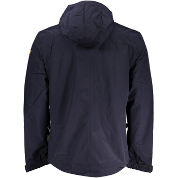 NAPAPIJRI MEN'S NAVY BLUE WATERPROOF JACKET