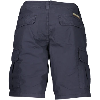 NAPAPIJRI MEN'S NAVY BLUE BERMUDA SHORTS