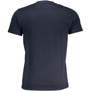 CAVALLI CLASS MEN'S NAVY BLUE T-SHIRT