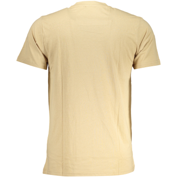 CAVALLI CLASS MEN'S BEIGE T-SHIRT