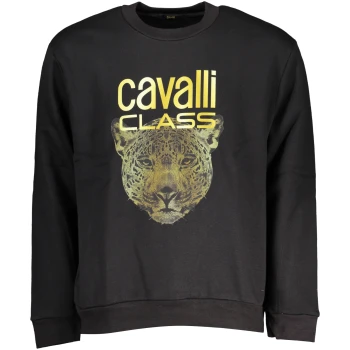 CAVALLI CLASS WOMEN'S BLACK SWEATSHIRT CAVALLI CLASS WOMEN'S BLACK SWEATSHIRT