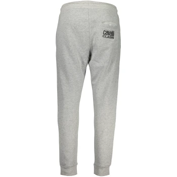 CAVALLI CLASS MEN'S GRAY JOGGERS CAVALLI CLASS MEN'S GRAY JOGGERS