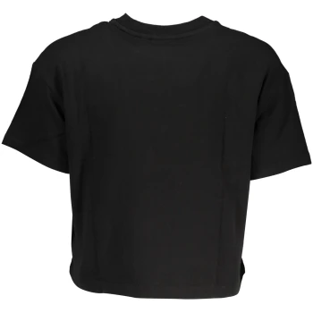 NAPAPIJRI WOMEN'S SHORT BLACK T-SHIRT