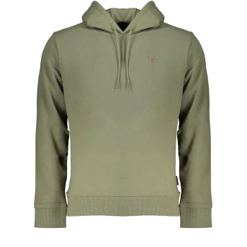 NAPAPIJRI MILITARY GREEN MEN'S HOODIE
