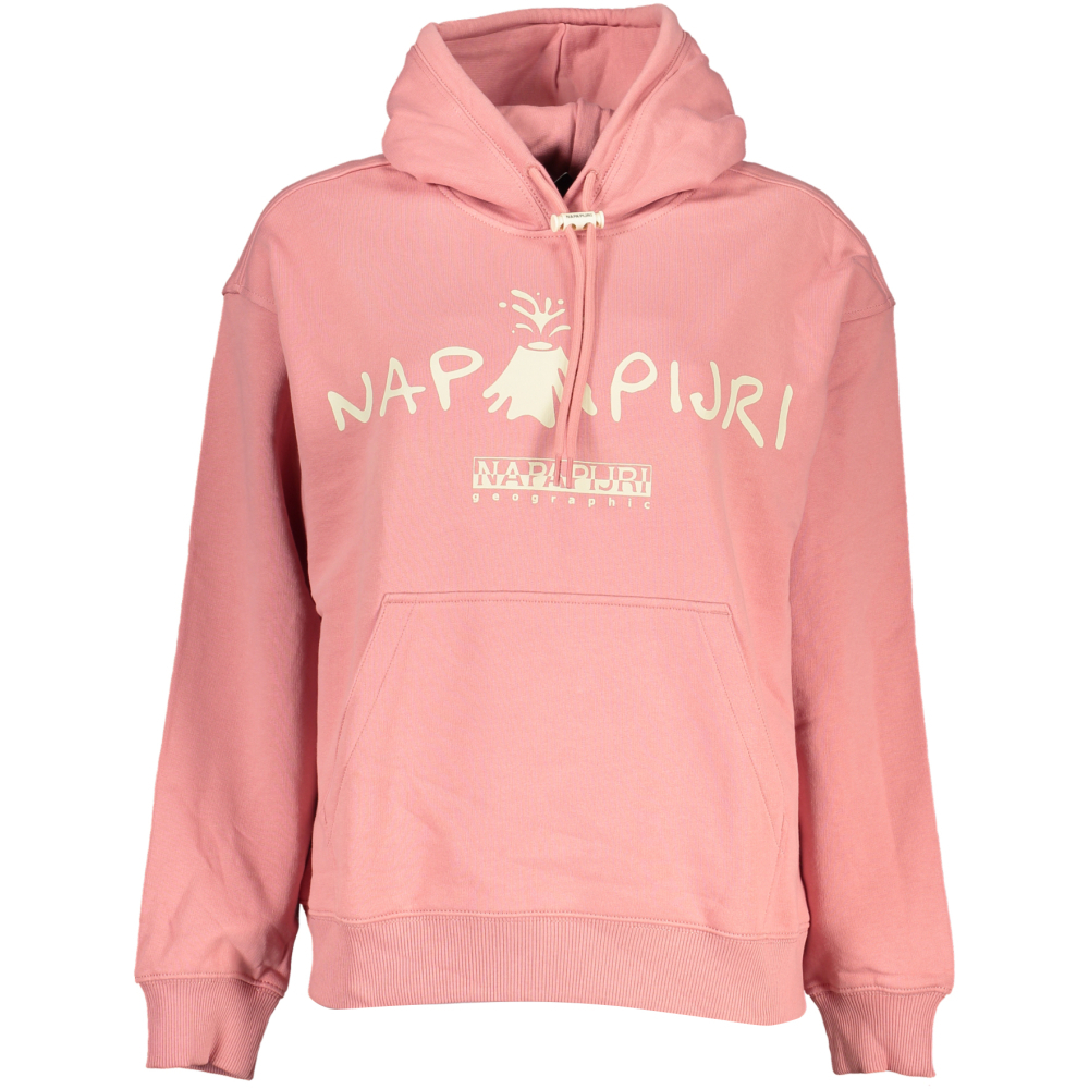 NAPAPIJRI WOMEN'S PINK HOODIE