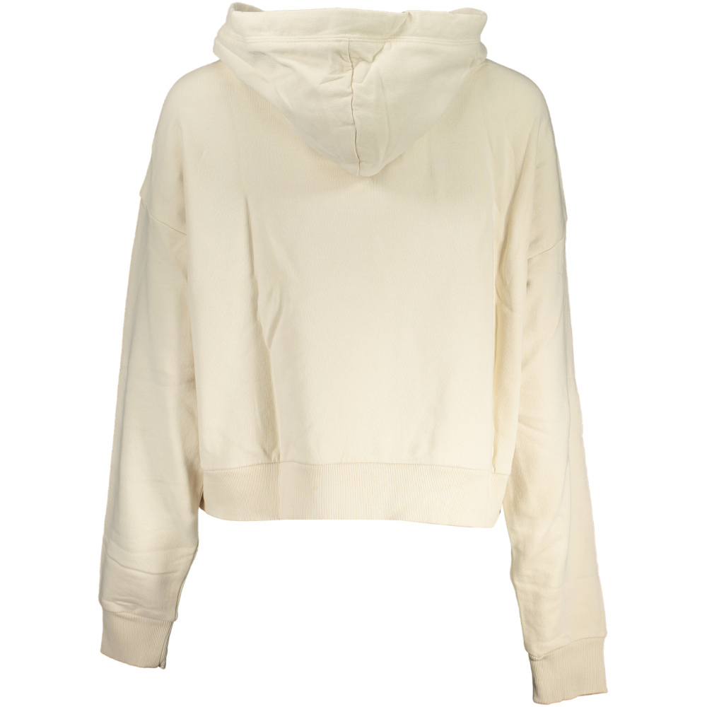 NAPAPIJRI WOMEN'S BEIGE HOODIE