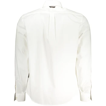 NAPAPIJRI MEN'S WHITE LONG SLEEVE SHIRT
