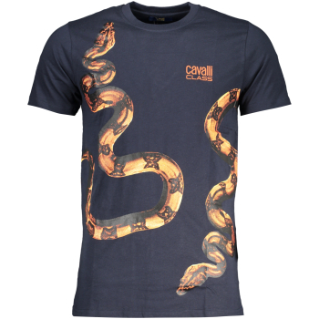 CAVALLI CLASS MEN'S BEIGE T-SHIRT