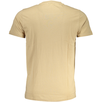 CAVALLI CLASS MEN'S BEIGE T-SHIRT