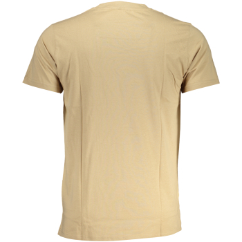 CAVALLI CLASS MEN'S BEIGE T-SHIRT