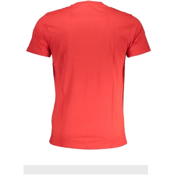 CAVALLI CLASS MEN'S RED T-SHIRT CAVALLI CLASS MEN'S RED T-SHIRT